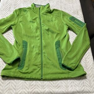 Women Medium Mountain Hardwear Lime Green Jacket